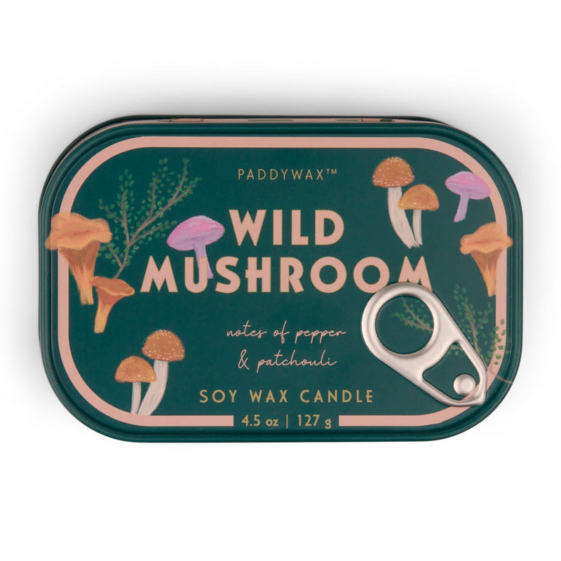 Vela en lata Paddywax - Seta Silvestre 🍄