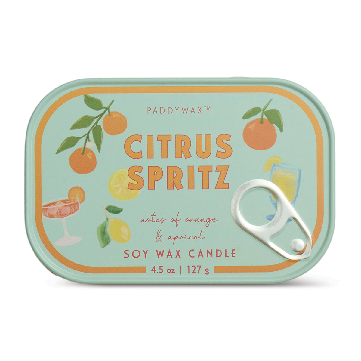 Vela en lata Paddywax - Citrus Spritz 🍋🍊🍸