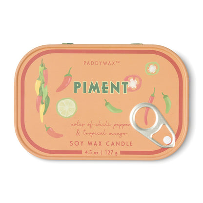 Vela en lata Paddywax - Piment 🌶️