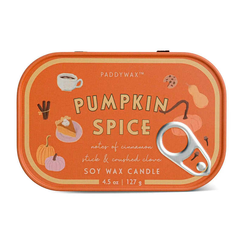 Vela en lata Paddywax - Pumpkin Spice