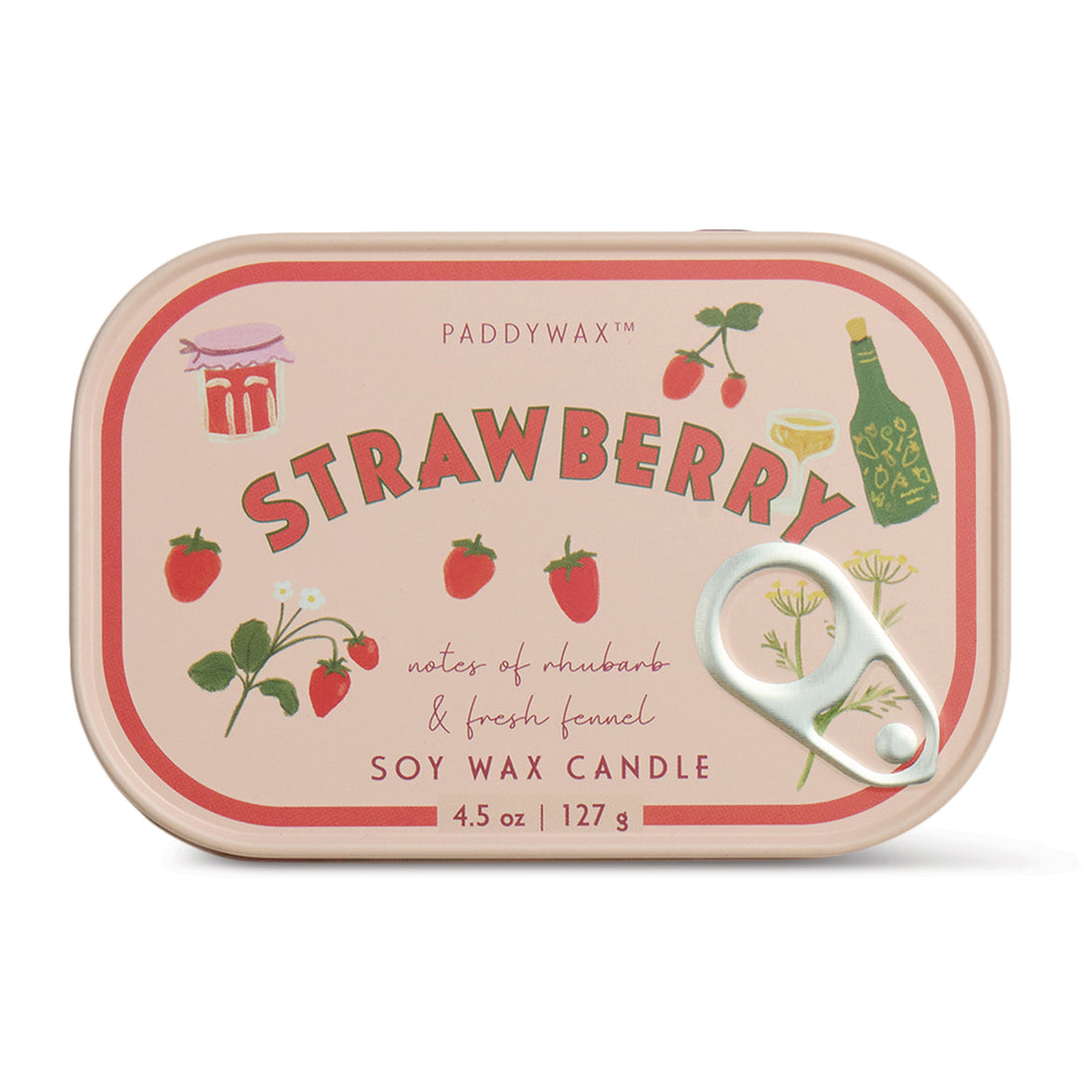 Vela en lata Paddywax - Fresa 🍓