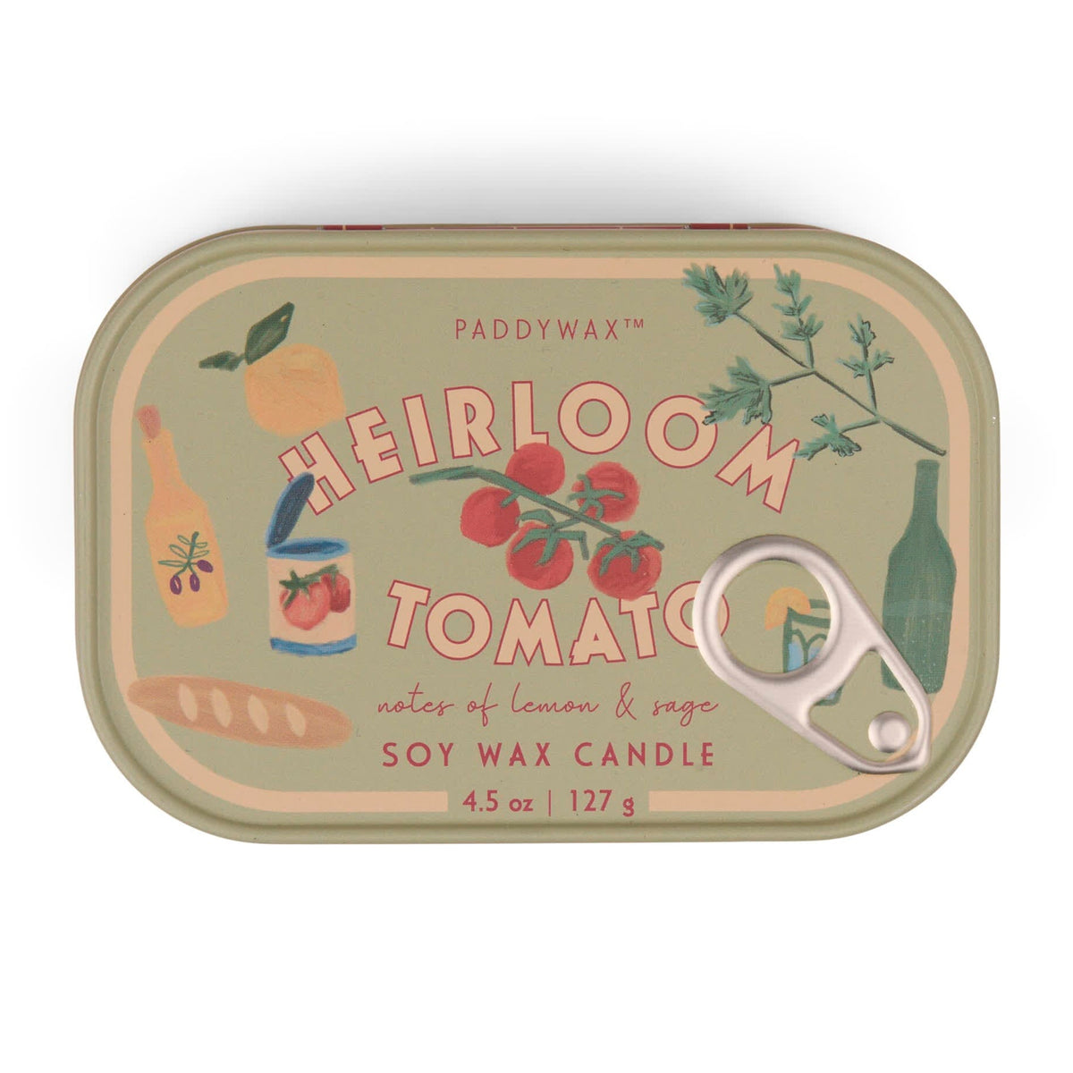 Vela en lata Paddywax - Tomate reliquia 🍅