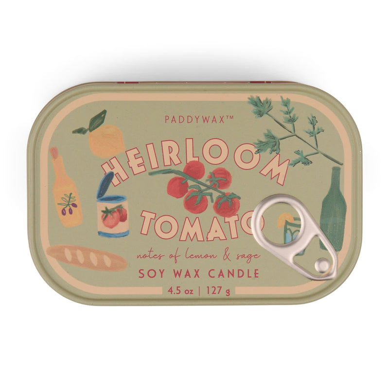 Vela en lata Paddywax - Tomate reliquia 🍅