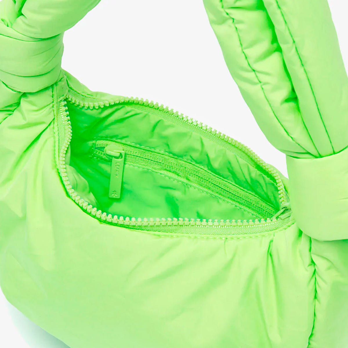 Bolso Lefrik - Biwa Micro Puffy Lime