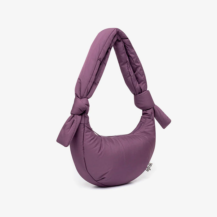 Bolso Lefrik - Biwa Micro Puffy Plum