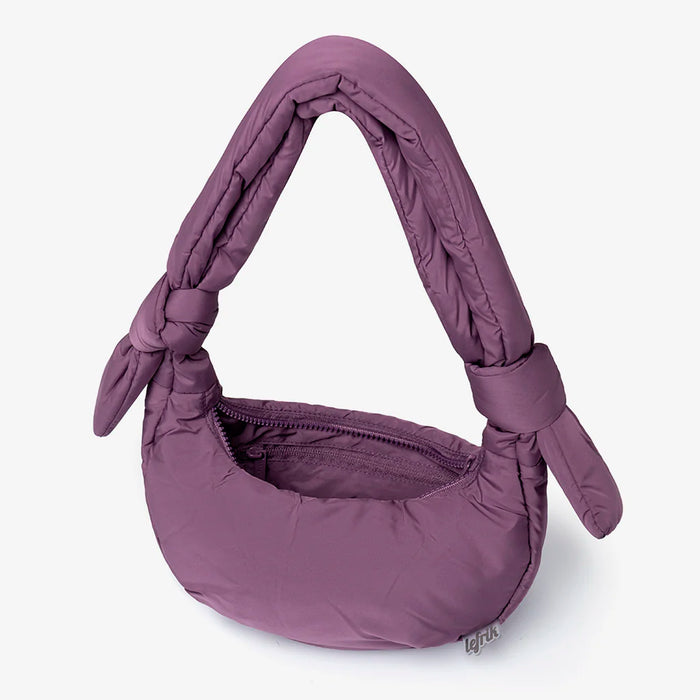 Bolso Lefrik - Biwa Micro Puffy Plum