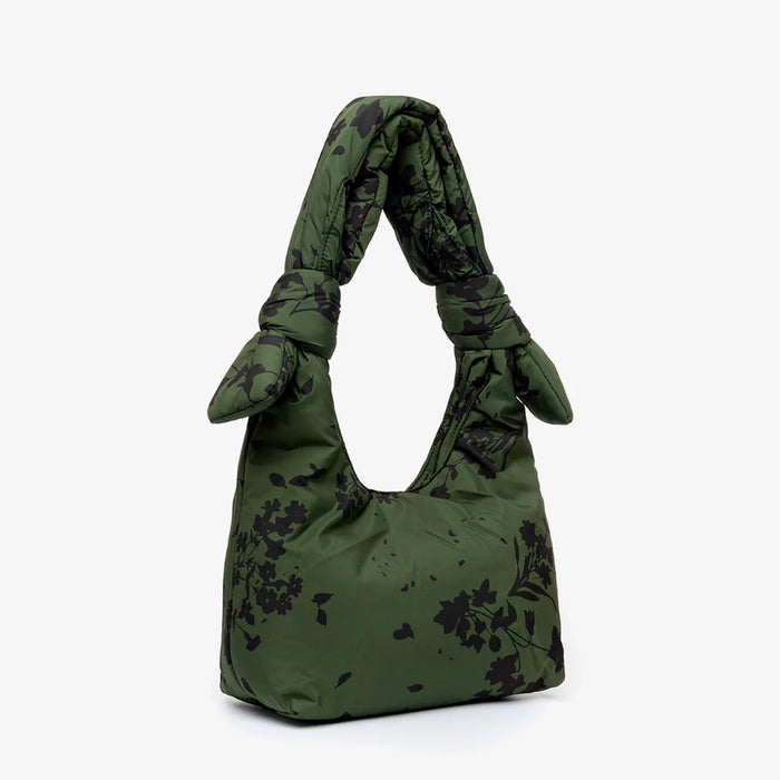 Bolso Lefrik - Biwa Mini Puffy Floral Green