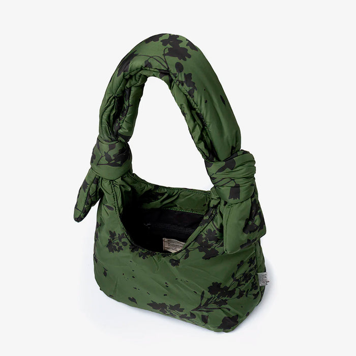 Bolso Lefrik - Biwa Mini Puffy Floral Green