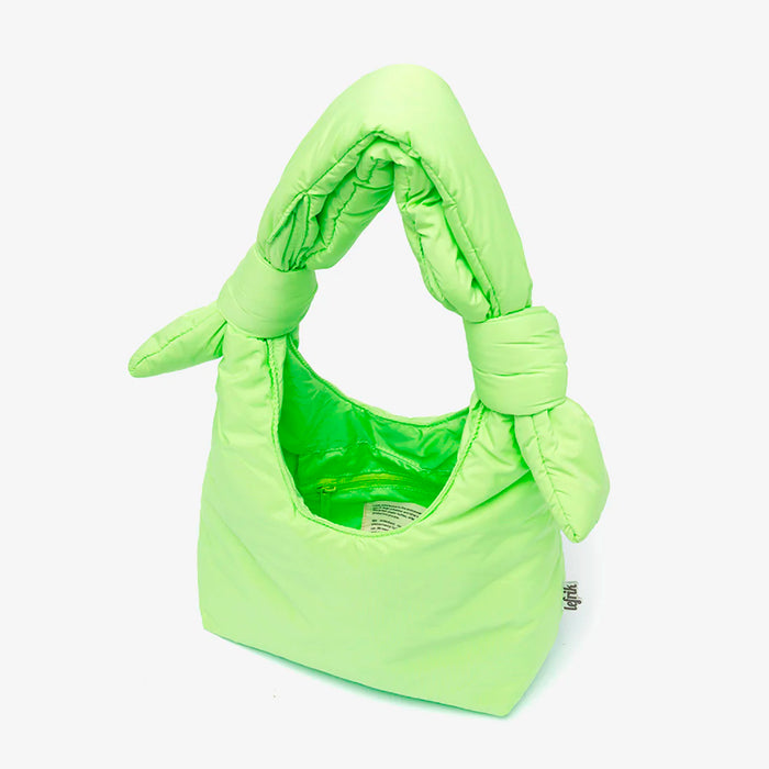 Bolso Lefrik - Biwa Mini Puffy Lime