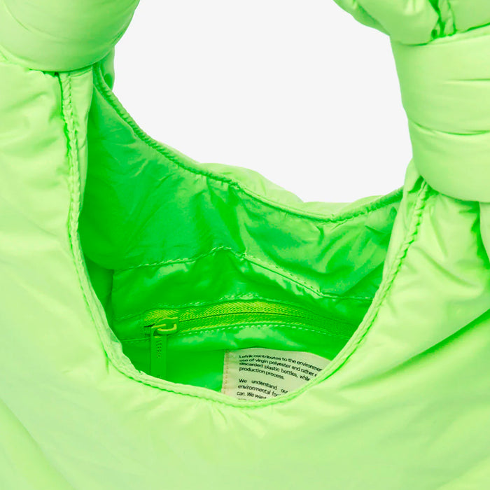 Bolso Lefrik - Biwa Mini Puffy Lime