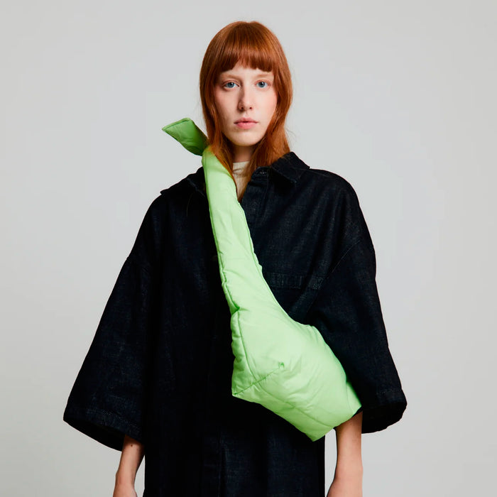 Bolso Lefrik - Biwa Mini Puffy Lime