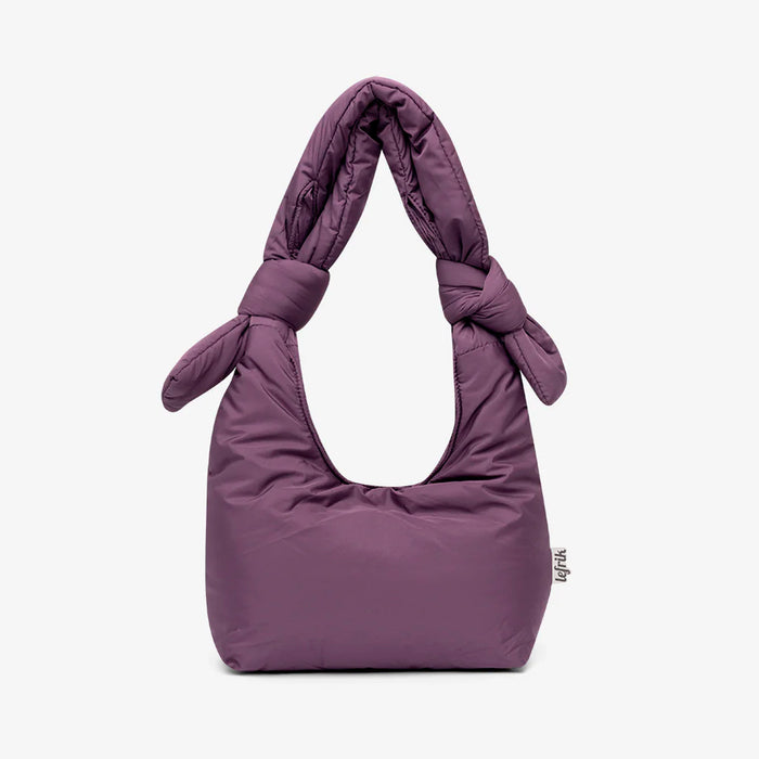 Bolso Lefrik - Biwa Mini Puffy Plum