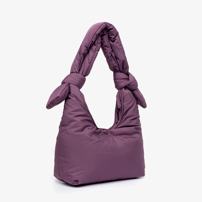 Bolso Lefrik - Biwa Mini Puffy Plum