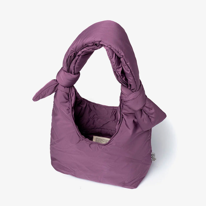 Bolso Lefrik - Biwa Mini Puffy Plum