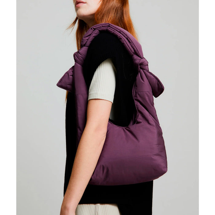 Bolso Lefrik - Biwa Mini Puffy Plum