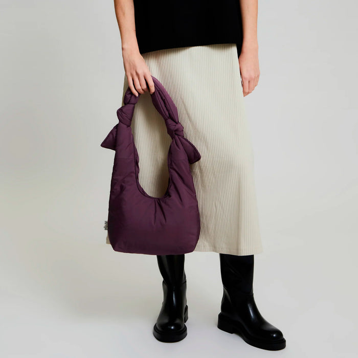 Bolso Lefrik - Biwa Mini Puffy Plum