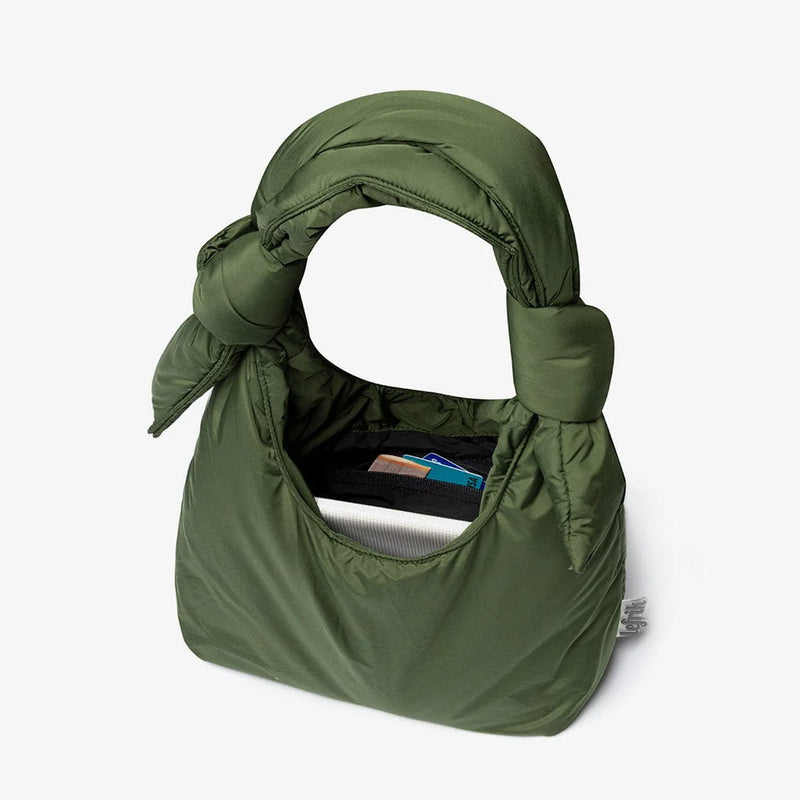 Bolso Lefrik - Biwa Mini Puffy Green