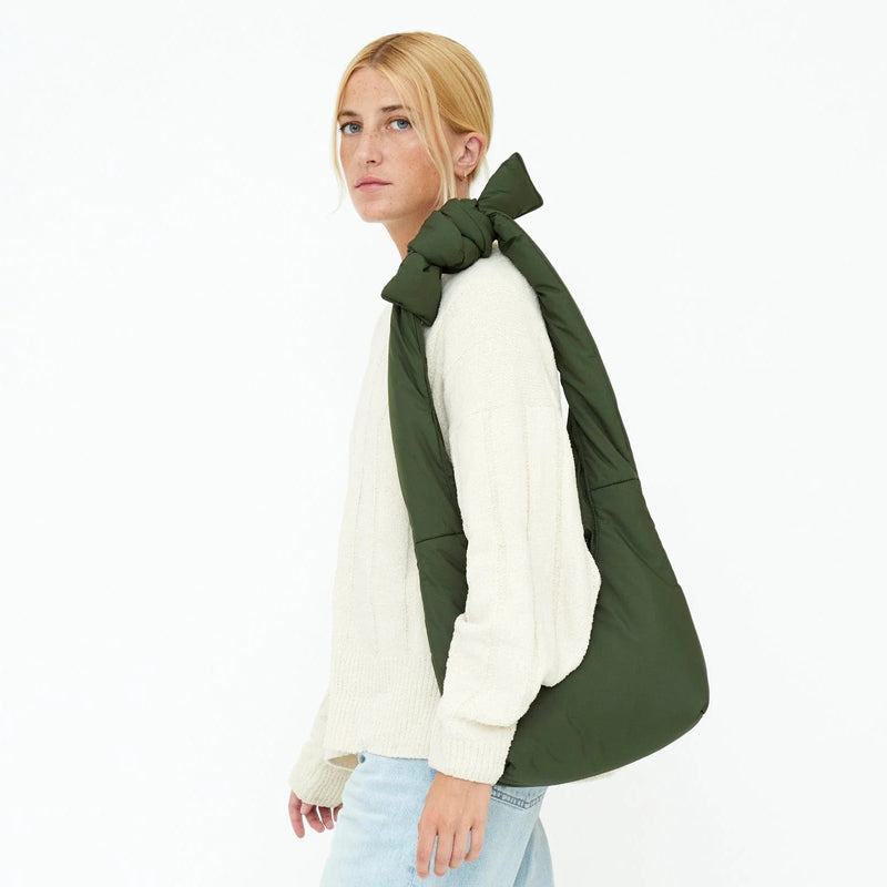 Bolso Lefrik - Biwa Mini Puffy Green