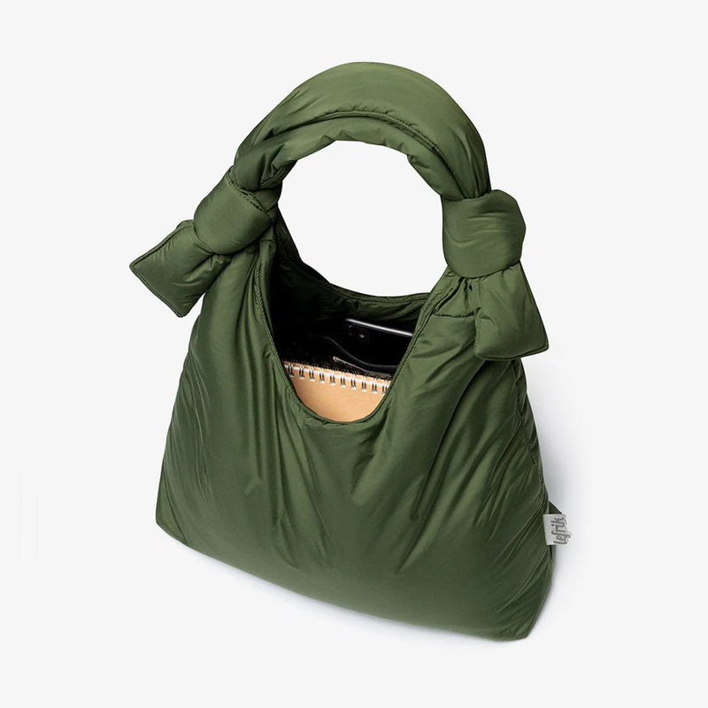 Bolso Lefrik - Biwa Puffy Green