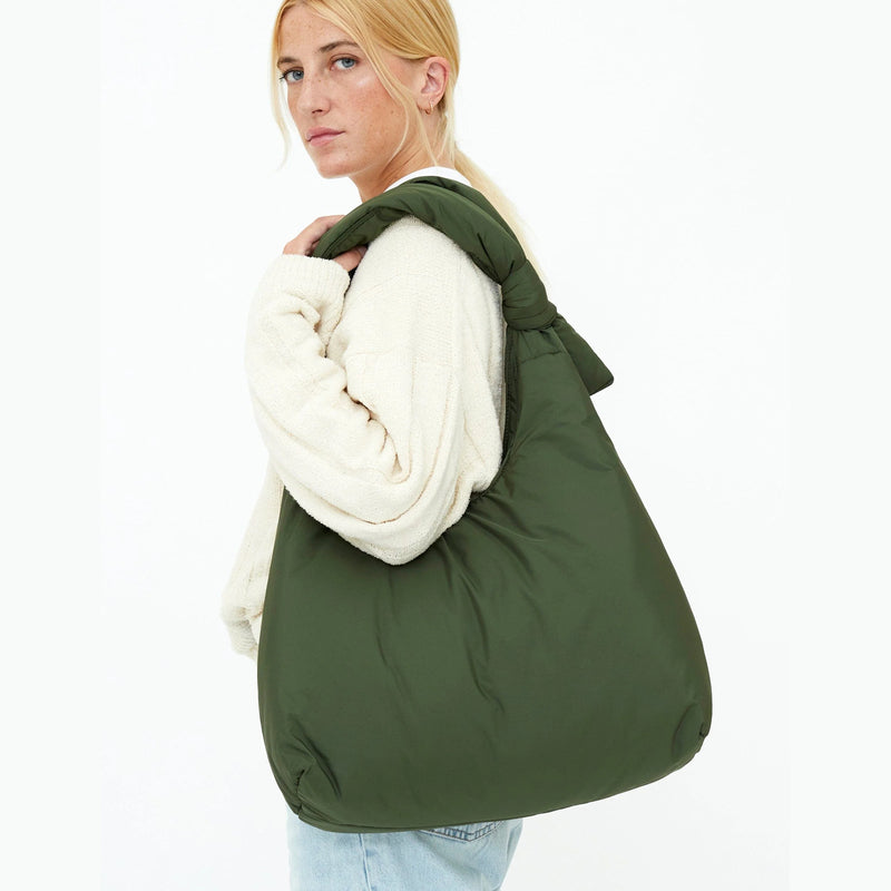 Bolso Lefrik - Biwa Puffy Green