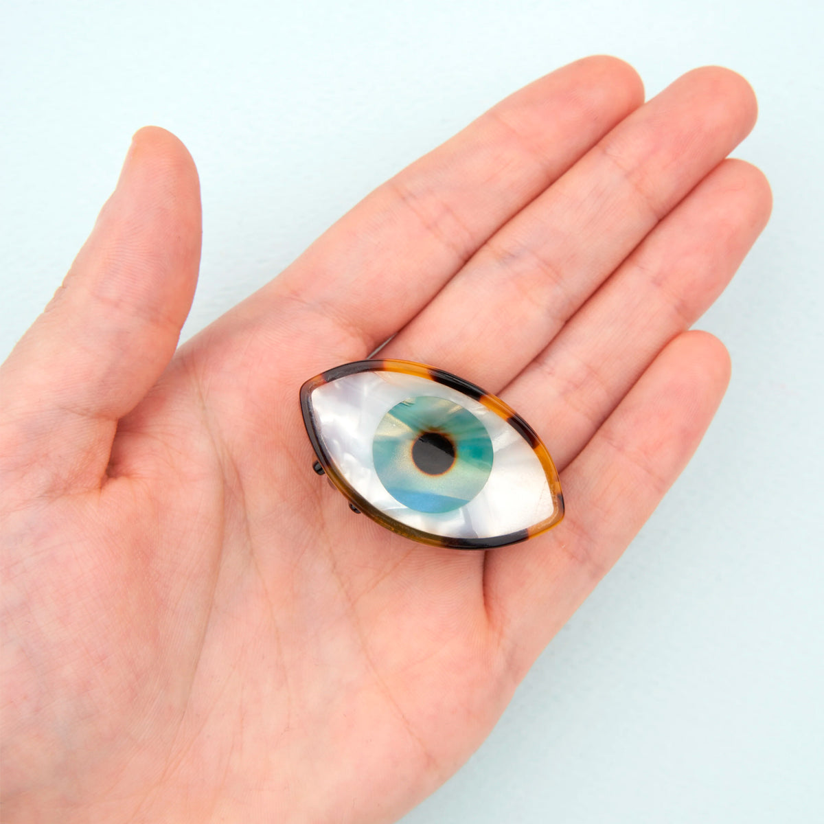 Minipinza para el pelo - Ojo Azul
