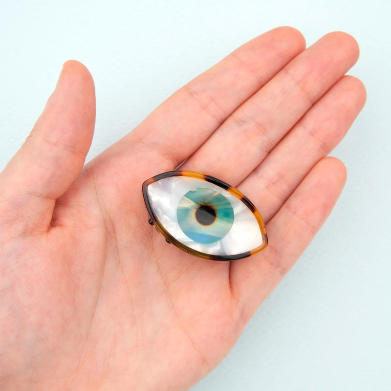 Minipinza para el pelo - Ojo Azul