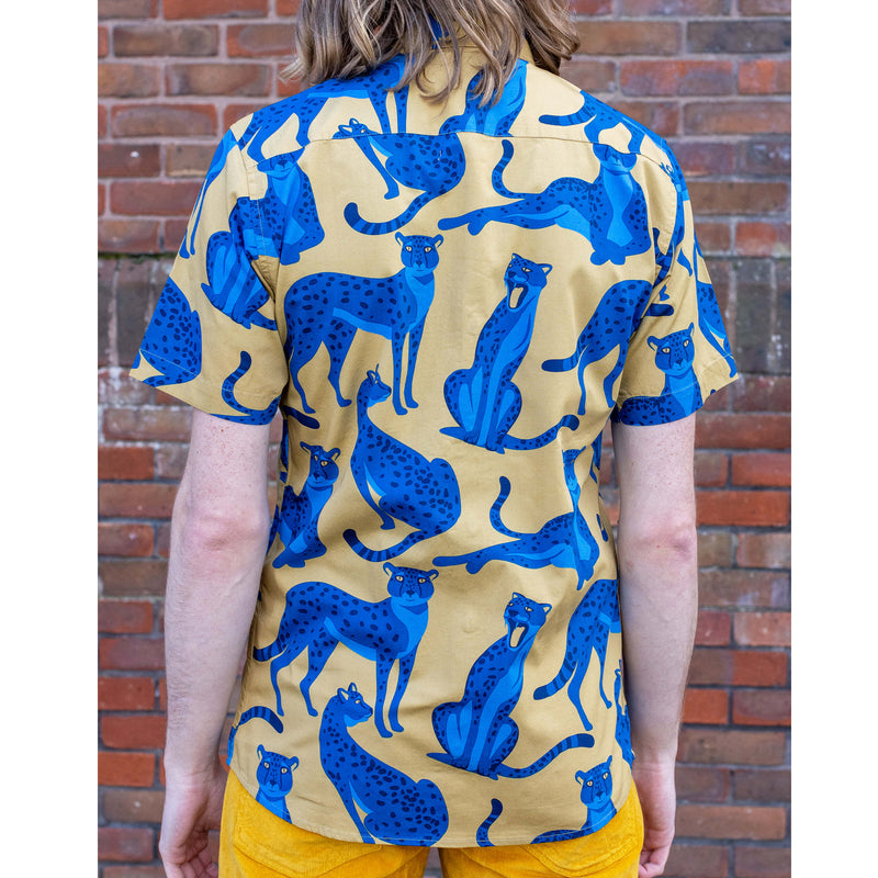 Camisa - Blue Leopard 🐆