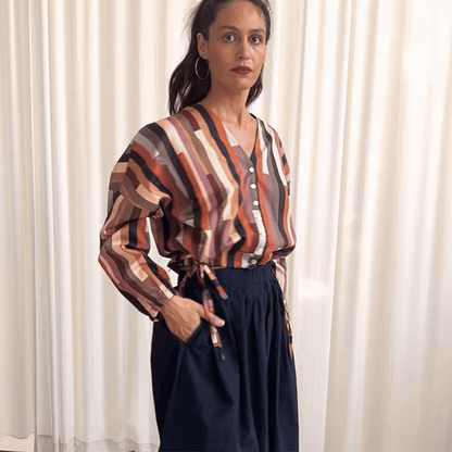 Blusa Casa Peseta - Molina Rayas Otoño