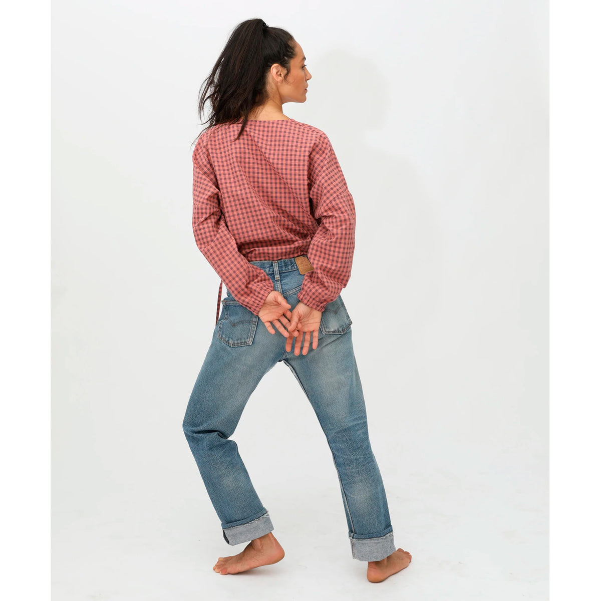 Blusa Casa Peseta - Molina Vichy Malva