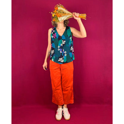 Blusa La Compiano - Mona Cactus Florido