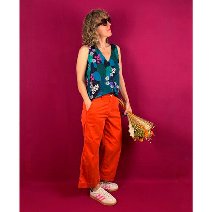 Blusa La Compiano - Mona Cactus Florido