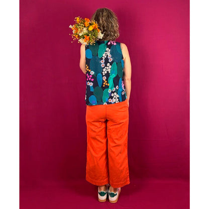 Blusa La Compiano - Mona Cactus Florido