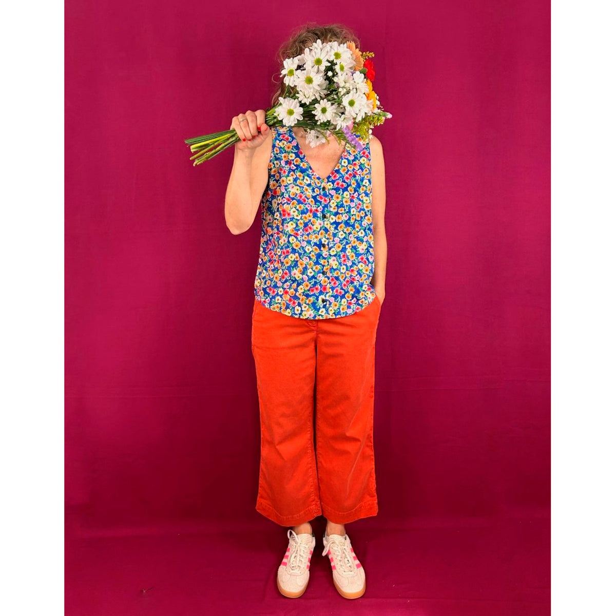 Blusa La Compiano - Mona Enredadera Floretas