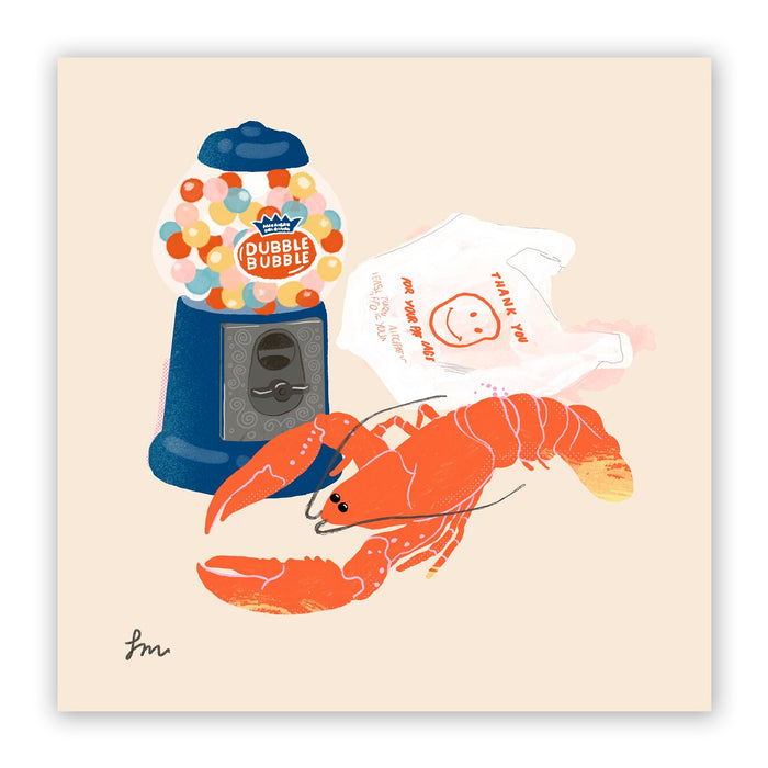 Print de Sara Marcos - "Bodegón Langosta" 🦞