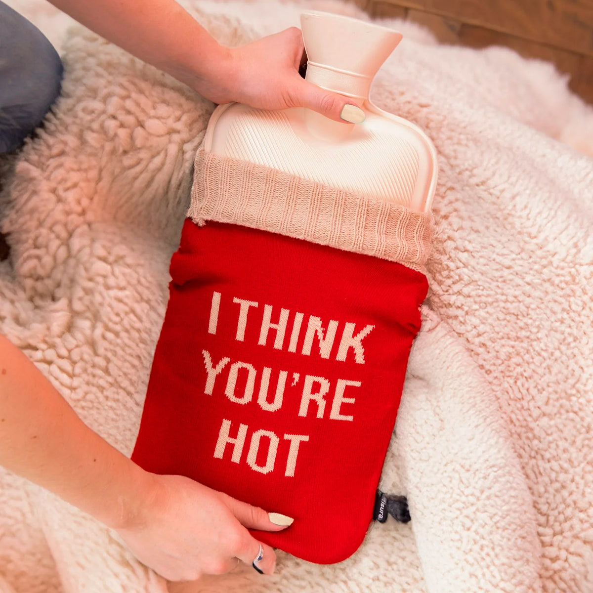 Bolsa de agua - "I Think You&
