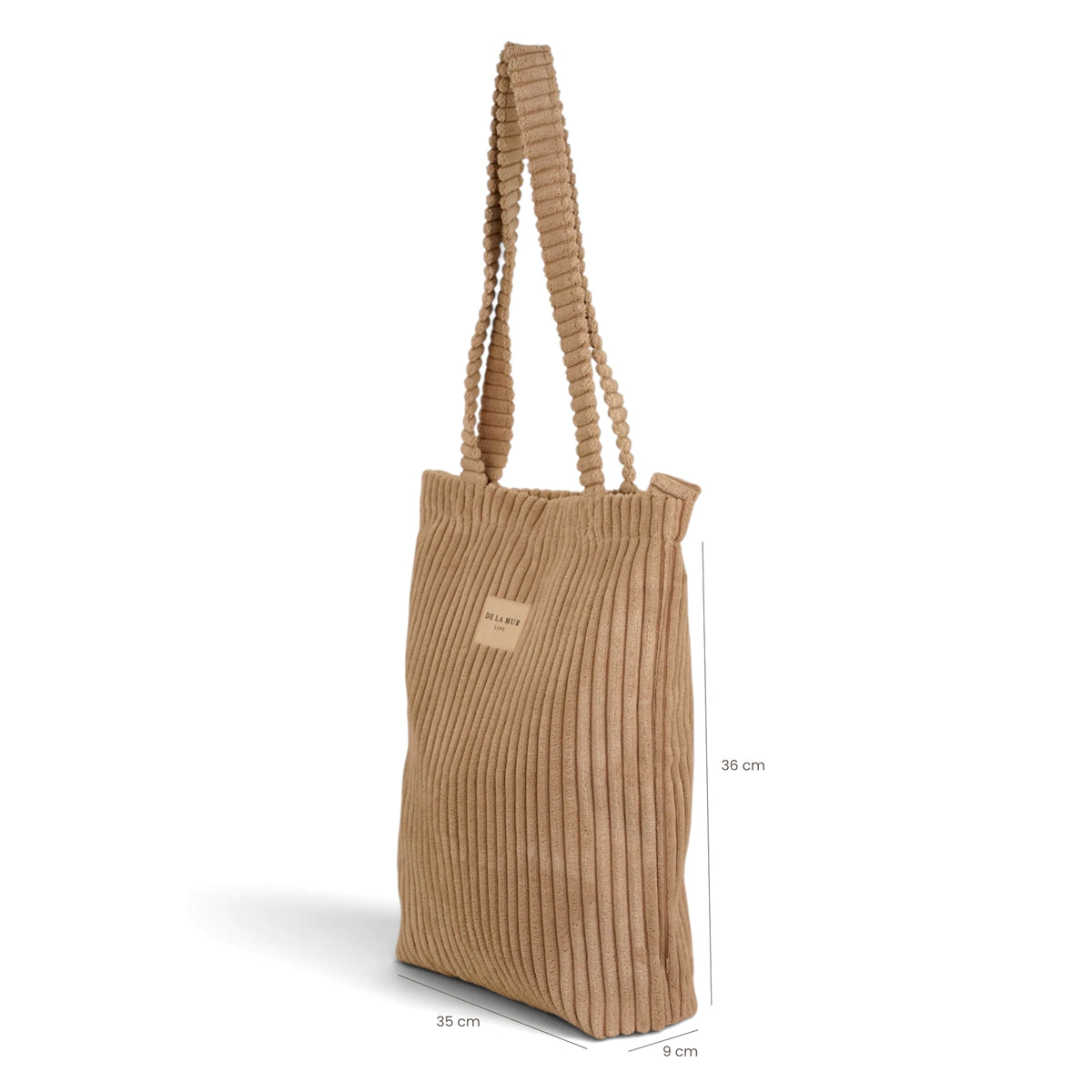 Bolsa De La Mur - Cremallera Moka
