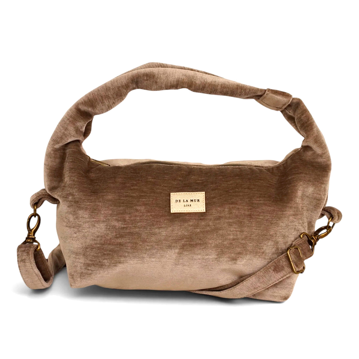 Bolso De La Mur - Fiesta Mediano Choco