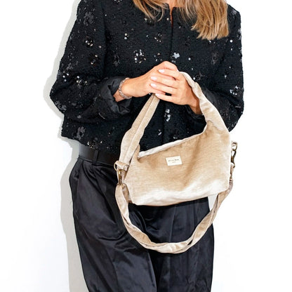 Bolso De La Mur - Fiesta Mediano Golden