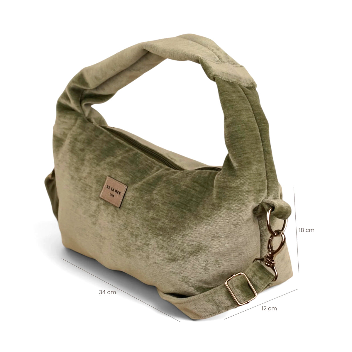Bolso De La Mur - Fiesta Mediano Menta