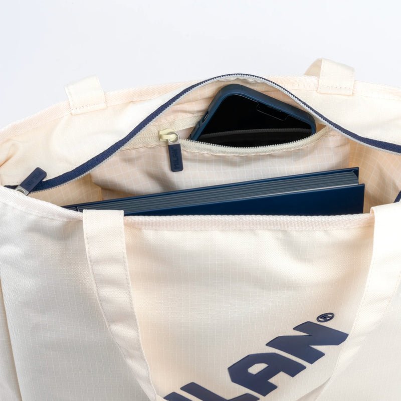Tote bag con cremallera - Goma MILAN 430 Beige