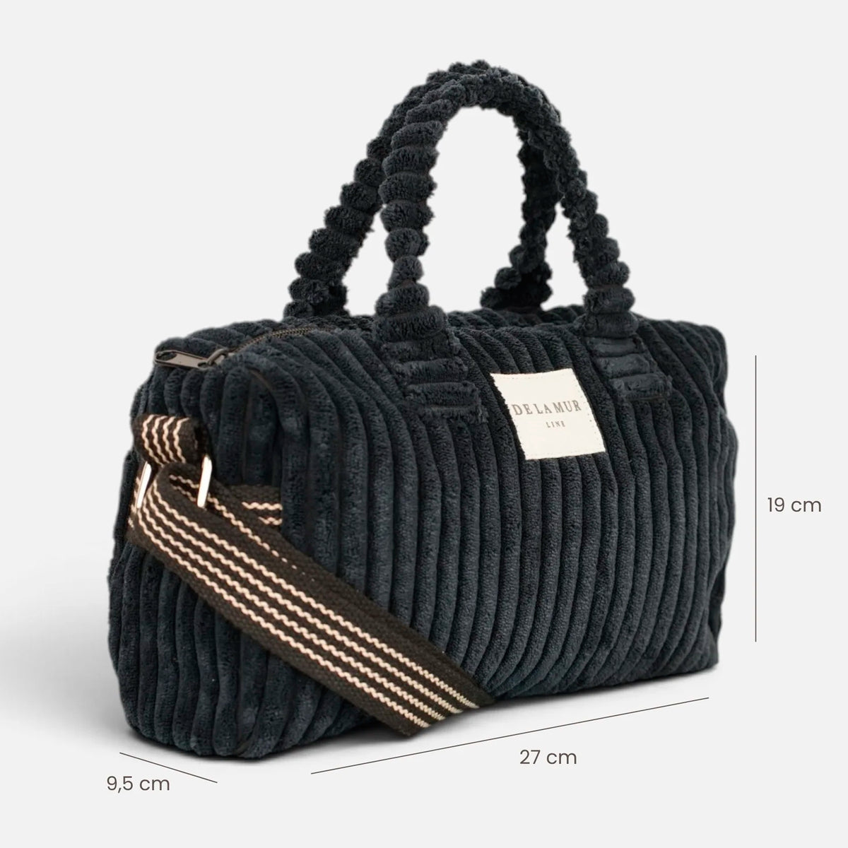 Bolso De La Mur - Asas Pequeño Curly