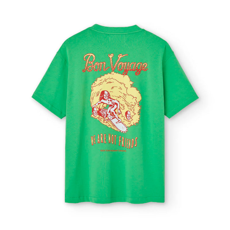 Camiseta We Are Not Friends - Bon Voyage Green