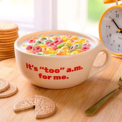 Bowl - "It´s to a.m. for me" 😪
