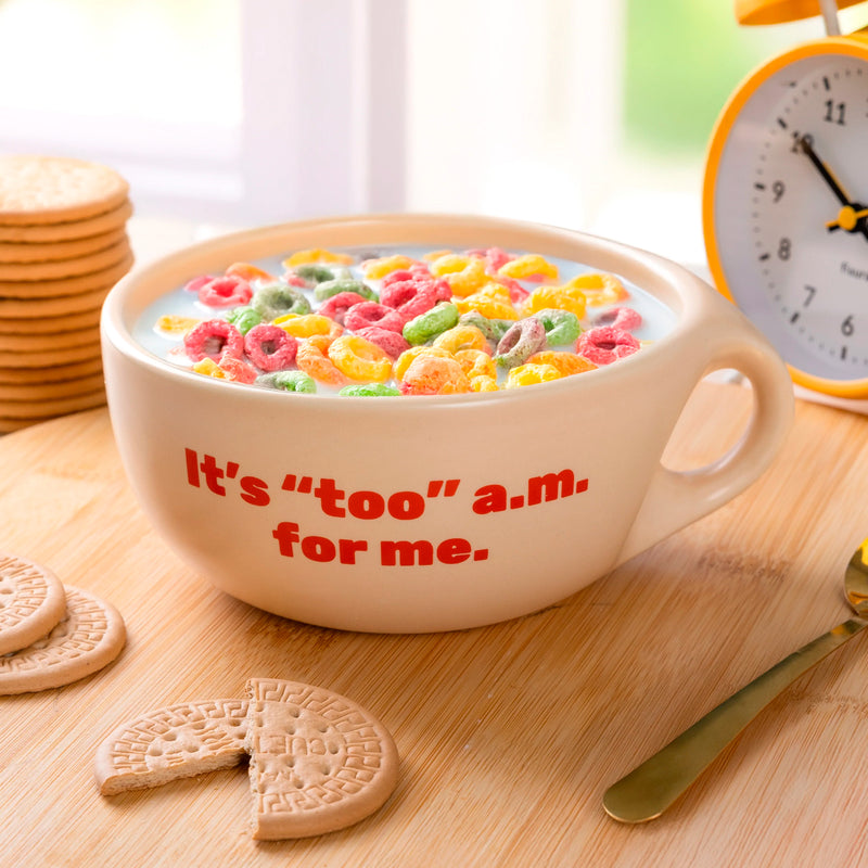 Bowl - "It´s to a.m. for me" 😪