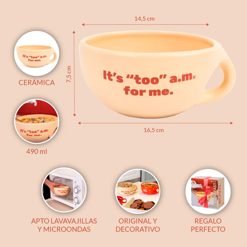 Bowl - "It´s to a.m. for me" 😪