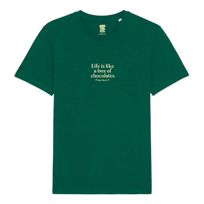 Camiseta Nostalgic Apparel - "Box of Chocolates"