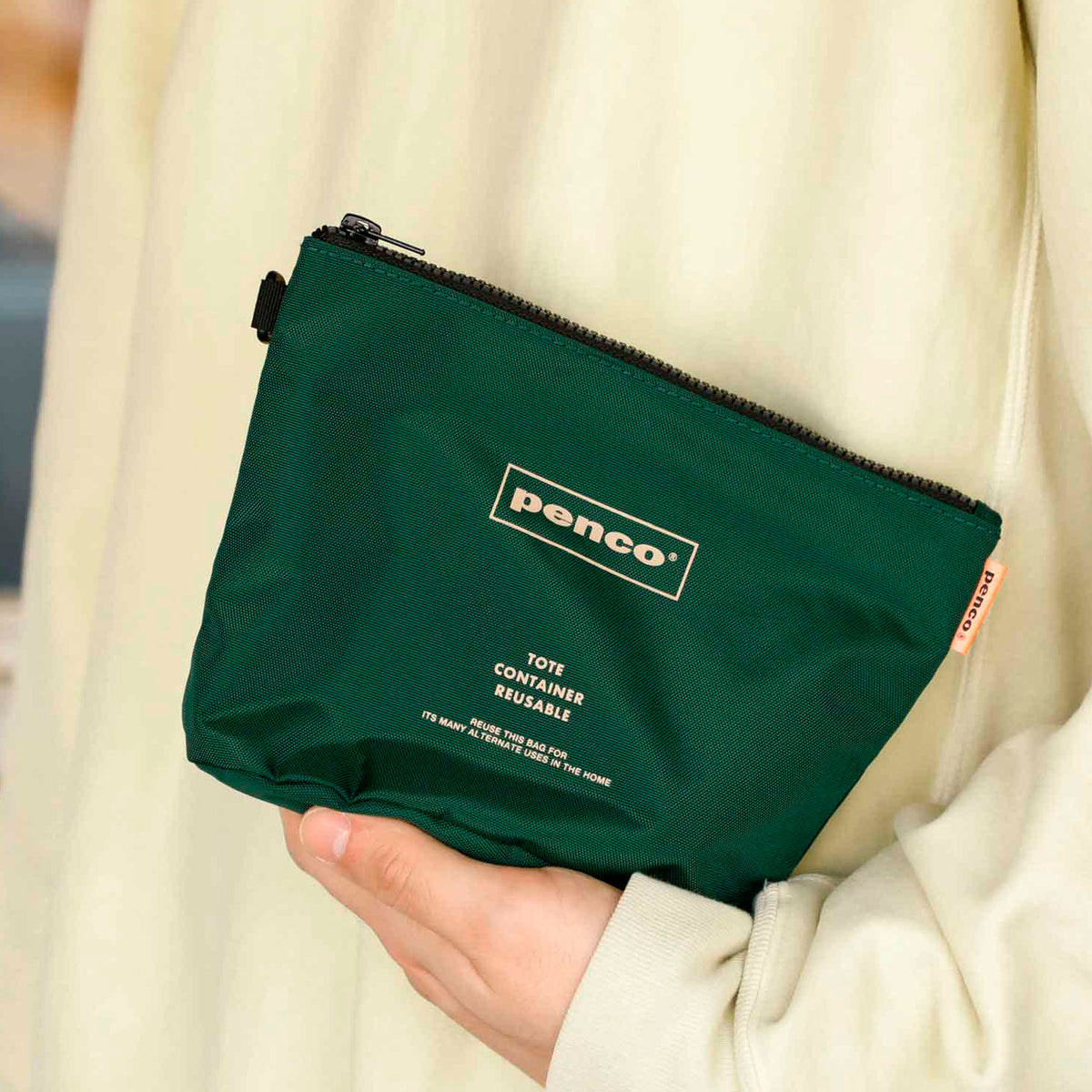 Neceser Penco - Bucket Pouch Dark Green