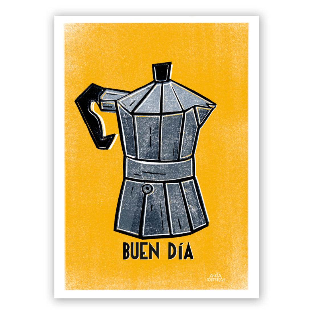 Print de Aneta Tarmokas A4 - Buen Día