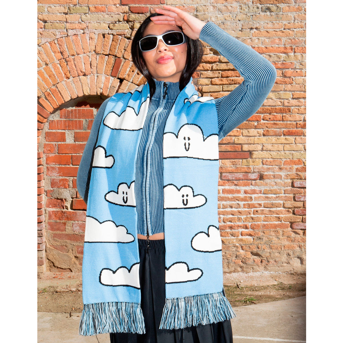 Bufanda Eat my socks - Cloud