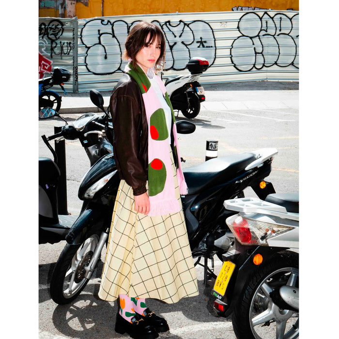 Bufanda Eat my socks - Olive